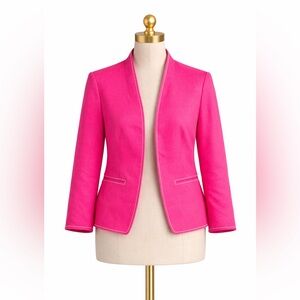 J.Crew “Going-Out Blazer” in vibrant pink